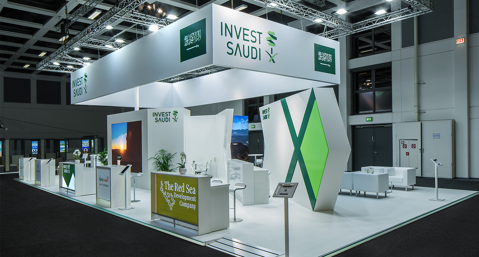 Temporäre Markenwelt - Invest Saudi zur ITB 2019