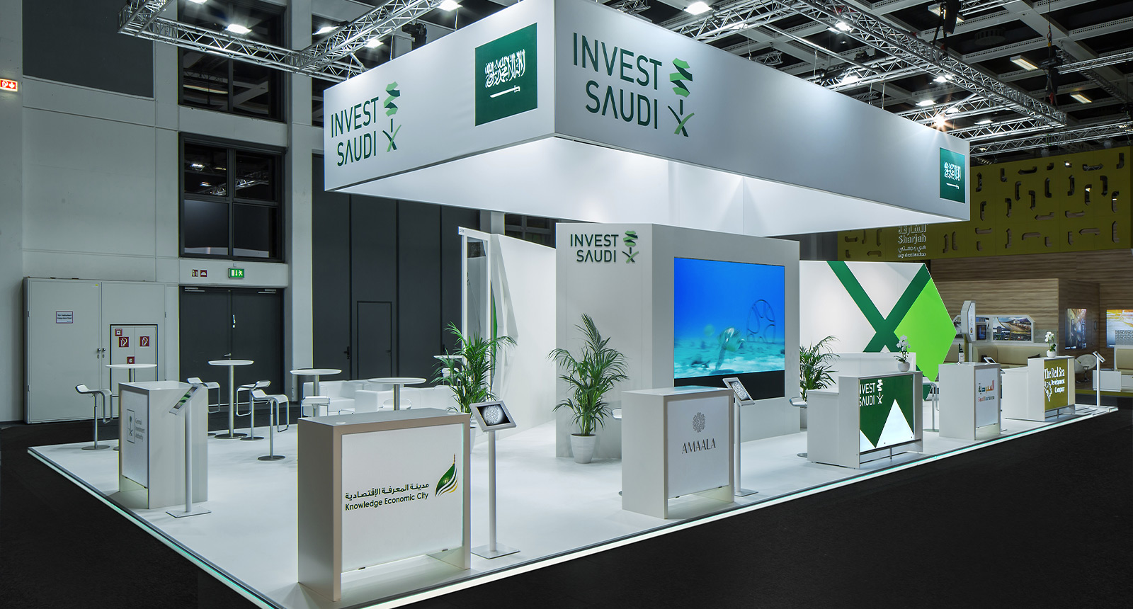 Temporäre Markenwelt - Invest Saudi zur ITB 2019
